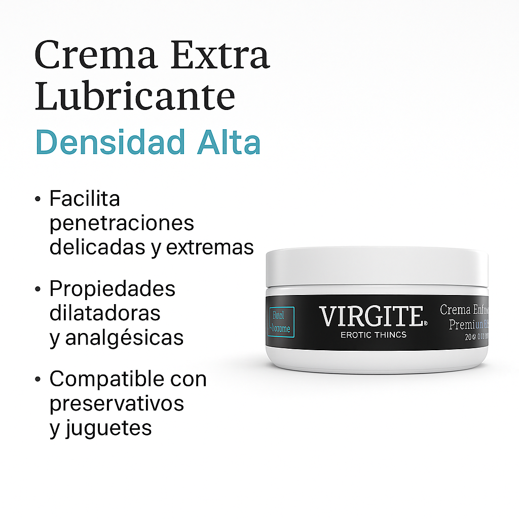 Crema Extra Lubricante Premium Waterbased – Anal & Fisting | 200 ml