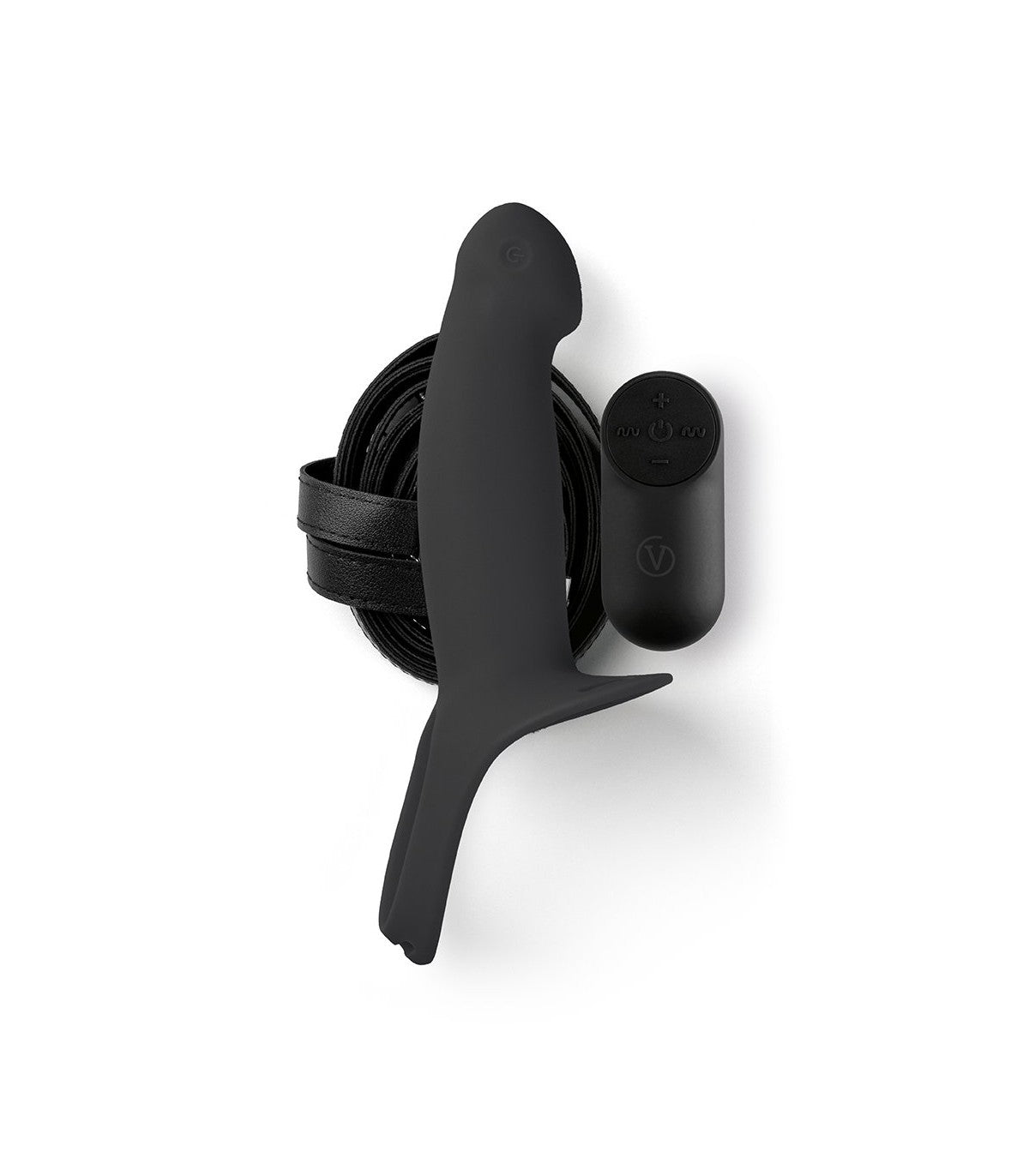 Vibrador Virgite - Hollow Straps Arnés Hueco C/ Vibración H3 Talla S Black | Potente, recargable y con múltiples ritmos