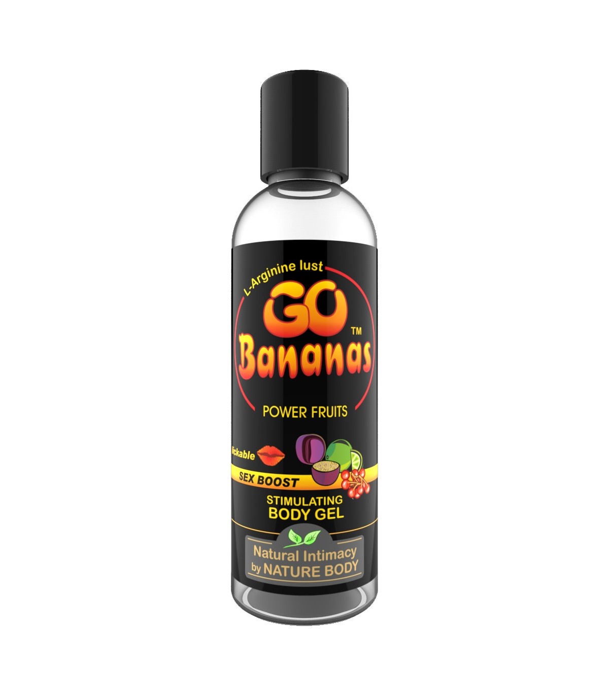 Go Bananas Frutas C/ Estimulante 100 Ml Nature Body | Lubricantes de alta calidad para adultos