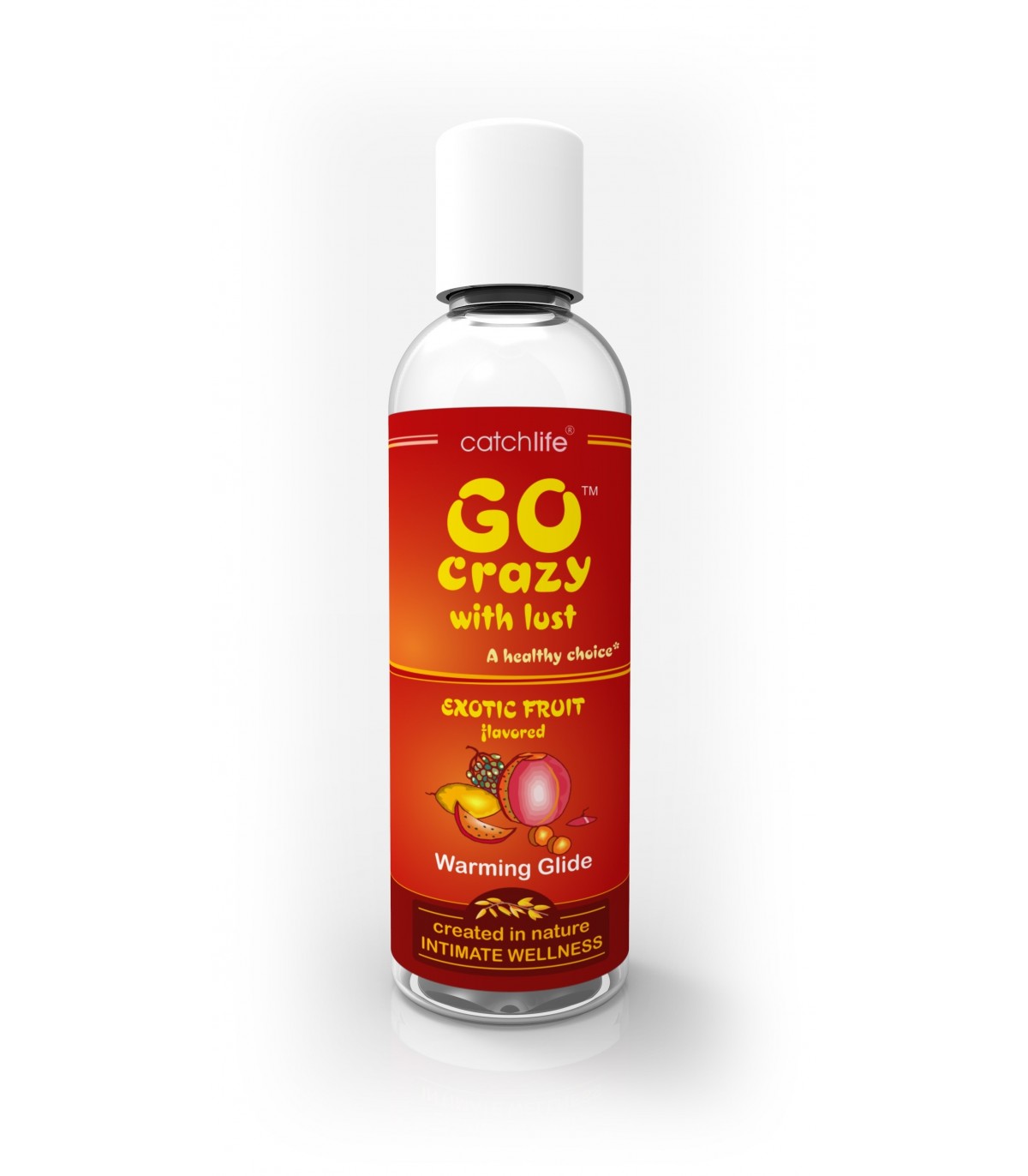 Go Crazy Ef. Calor Frutas Exóticas 100Ml Nature Body | Lubricantes de alta calidad para adultos