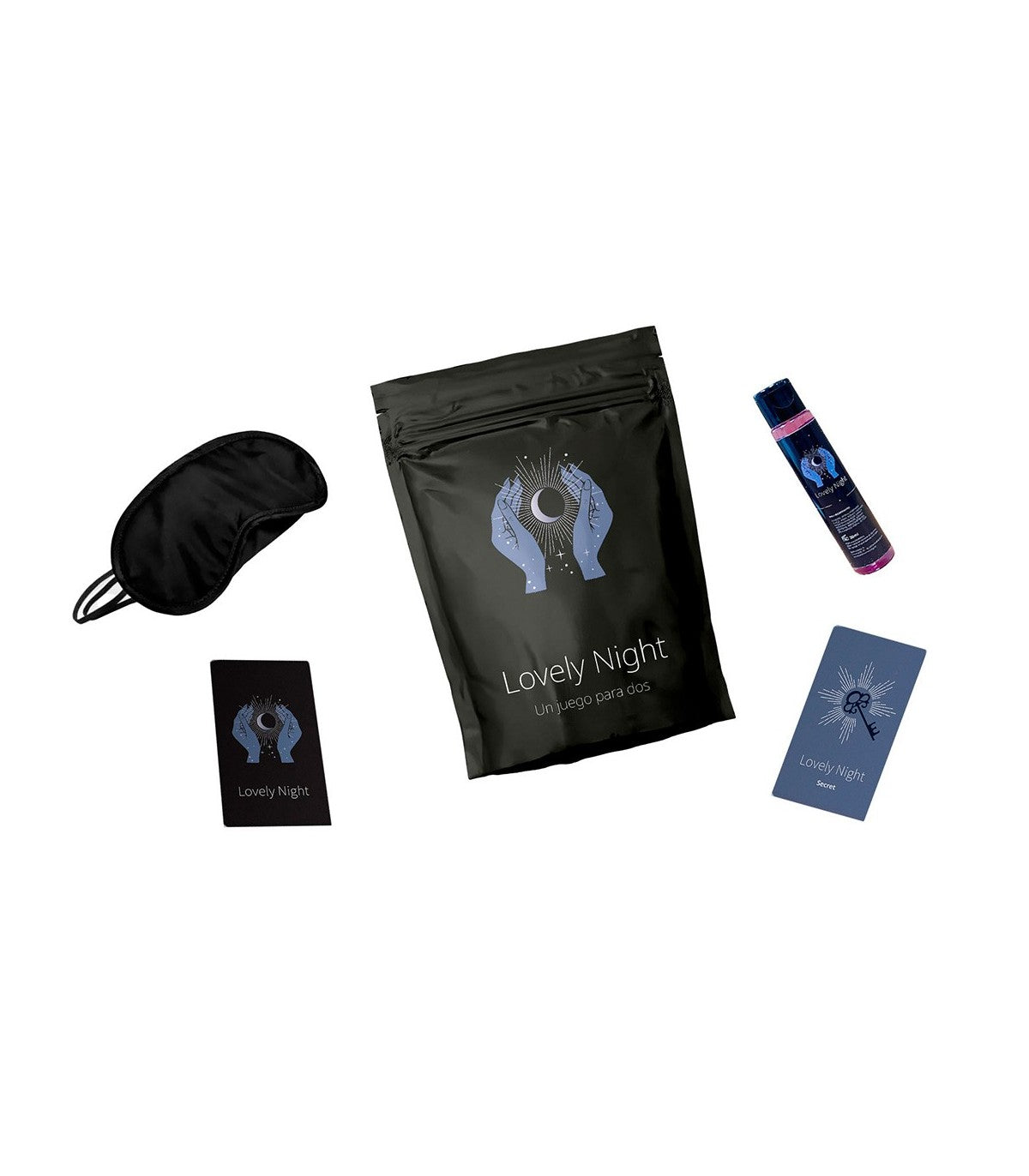 Kit erótico para parejas Outlet Juego De Parejas Lovely Night (Es/En) | Diversión, conexión y nuevas sensaciones