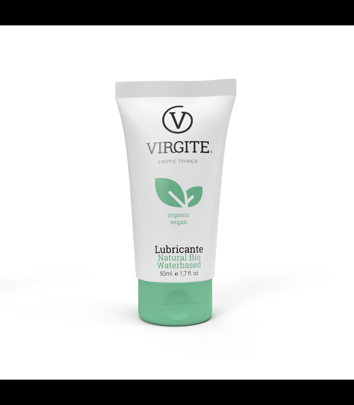 Lubricante íntimo Virgite - Cosmetics Lubricante Base Agua Orgánico 50 Ml | Hidratación y deslizamiento suave