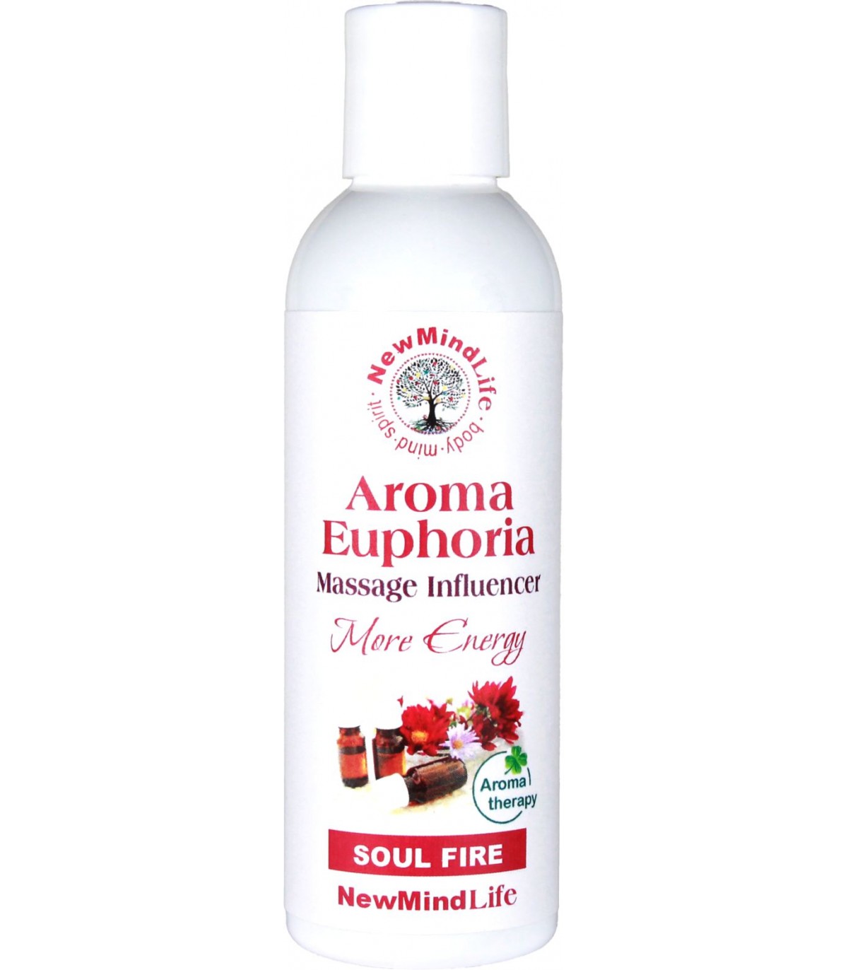 Masaje Aroma Euphoria Soul Fire 100 Ml Nature Body | Lubricantes de alta calidad para adultos