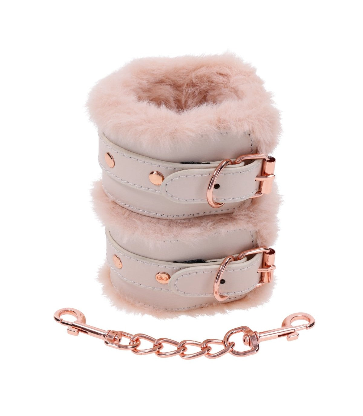 Peaches N Creame Fur Handcuffs Sex & Mischief | Otros Productos Eróticos de alta calidad para adultos