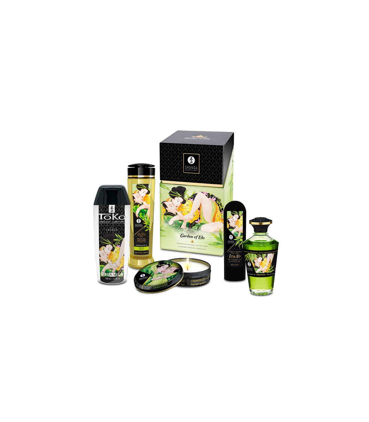 Kit erótico para parejas Shunga Shunga Kit Garden Of Edo | Diversión, conexión y nuevas sensaciones