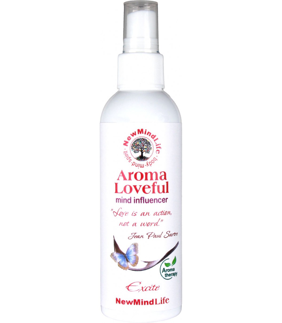 Aceite de masaje erótico Nature Body Spray Aceite Arome Loveful Excite 100 Ml | Sensaciones cálidas y piel sedosa