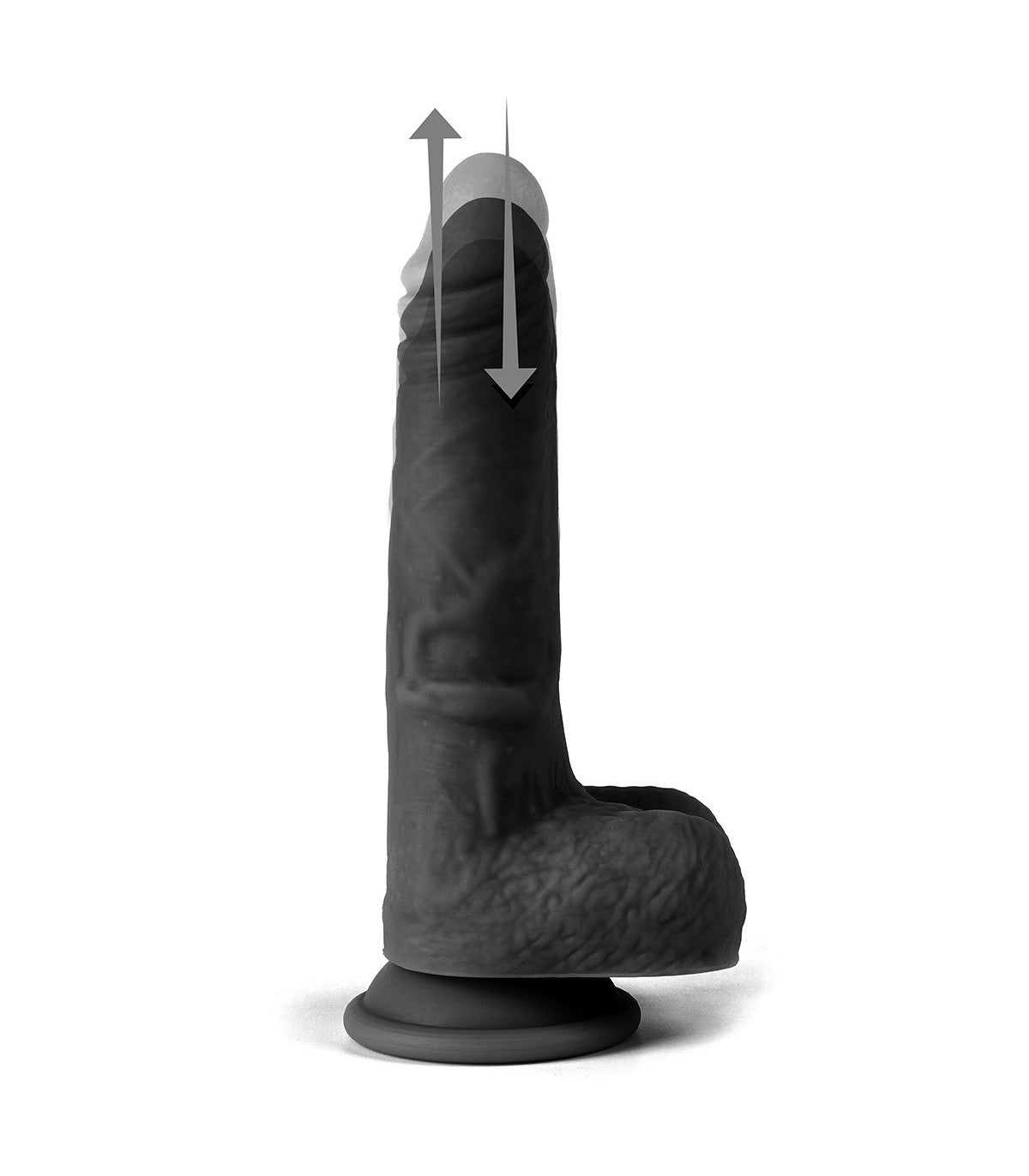 Up & Down Realistic Vibrator "R13" Black 20Cm W/ Remote Control Virgite - Realistics | Otros Productos Eróticos de alta calidad para adultos