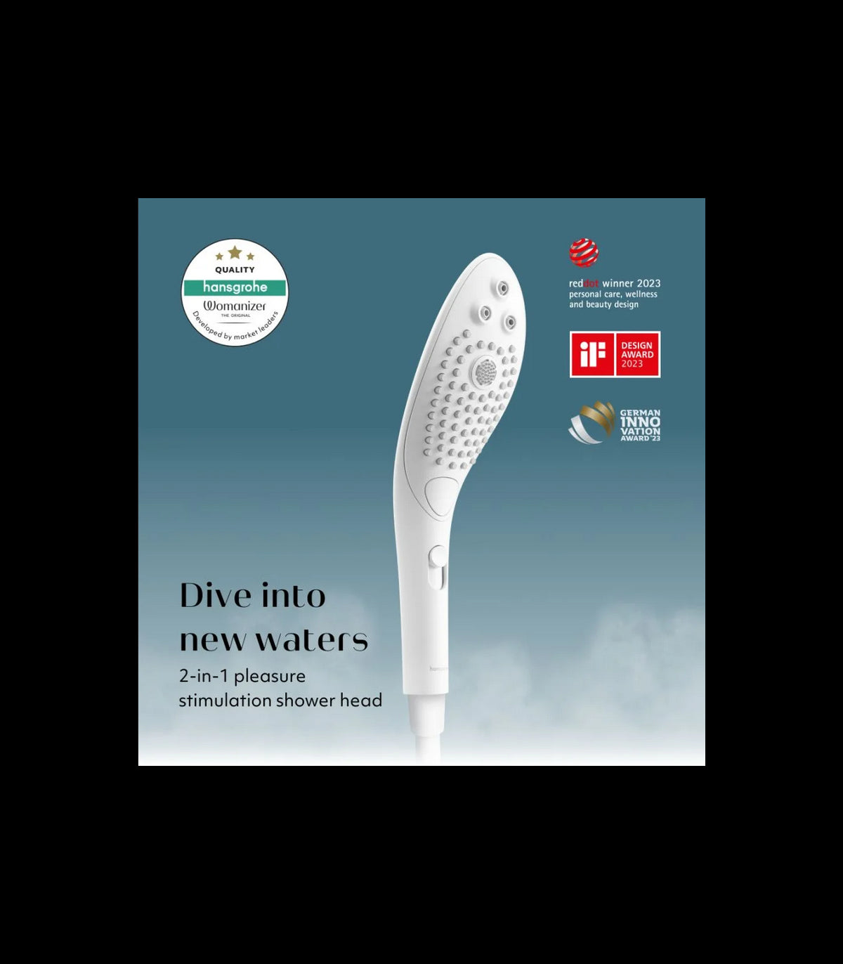 Succionador de clítoris Womanizer Womanizer Wave White | Estimulación sin contacto y placer intenso