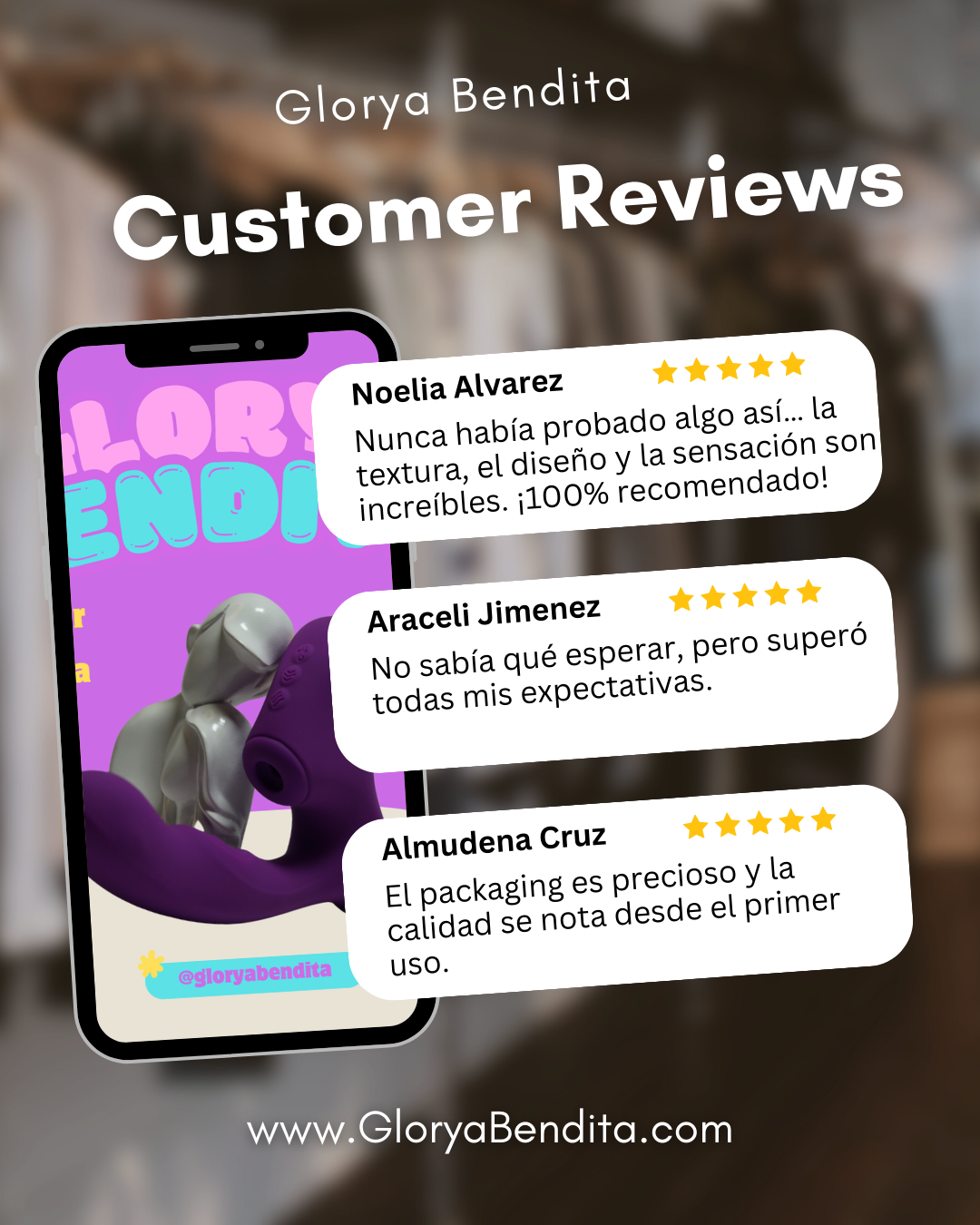 Vibrador San Pedro 3 en 1: Succión clítoris + Punto G + Consolador - GLORYA BENDITA