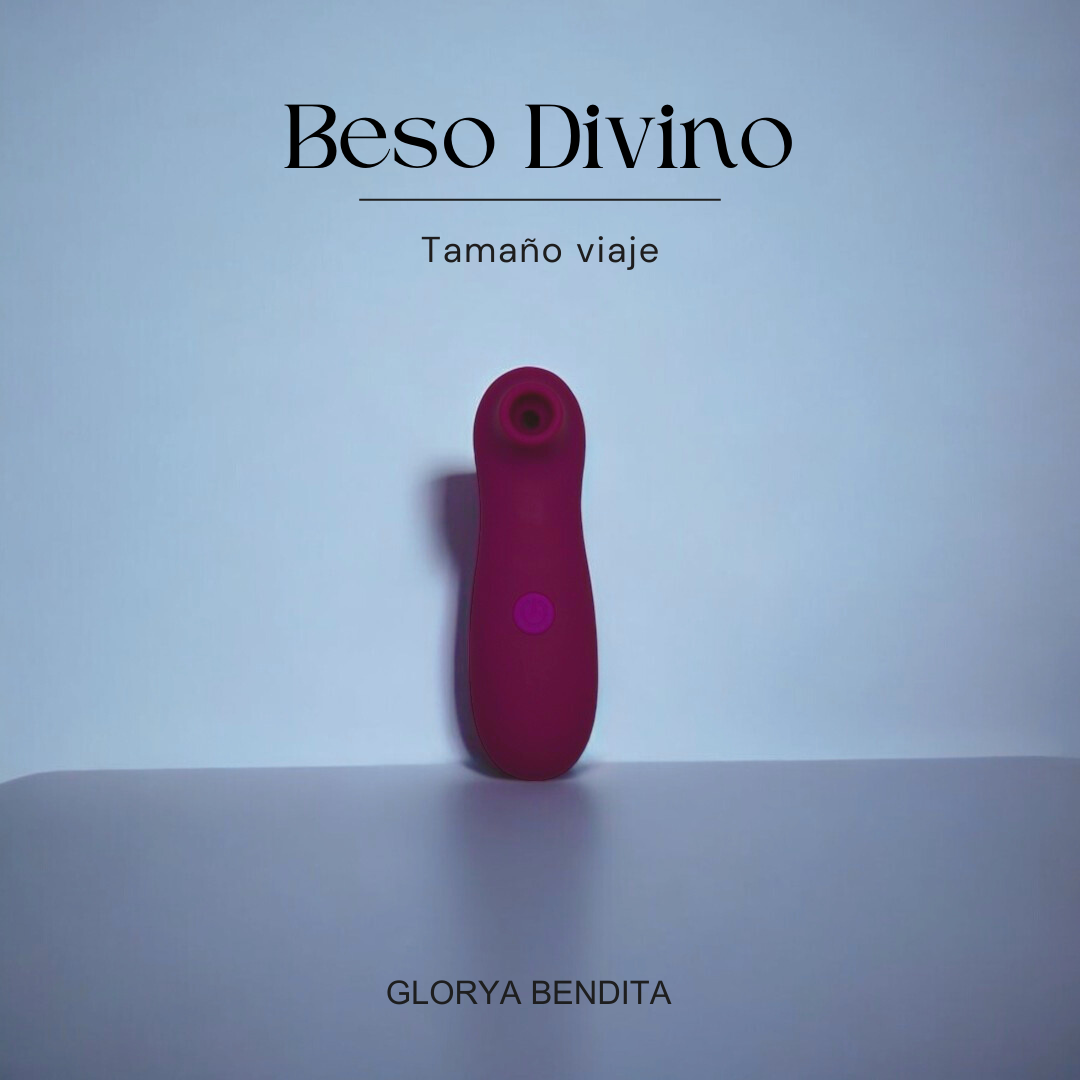 Beso Divino – Succionador de Clítoris con 10 Modos | Juguete Sexual Erótico para Mujer y Pareja - GLORYA BENDITA