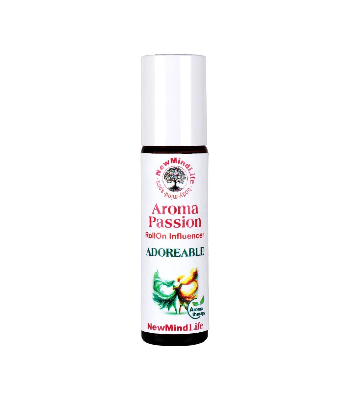 Aceite de masaje erótico Nature Body Aceite Rollon Aroma Passion Adoreable 10 Ml | Sensaciones cálidas y piel sedosa