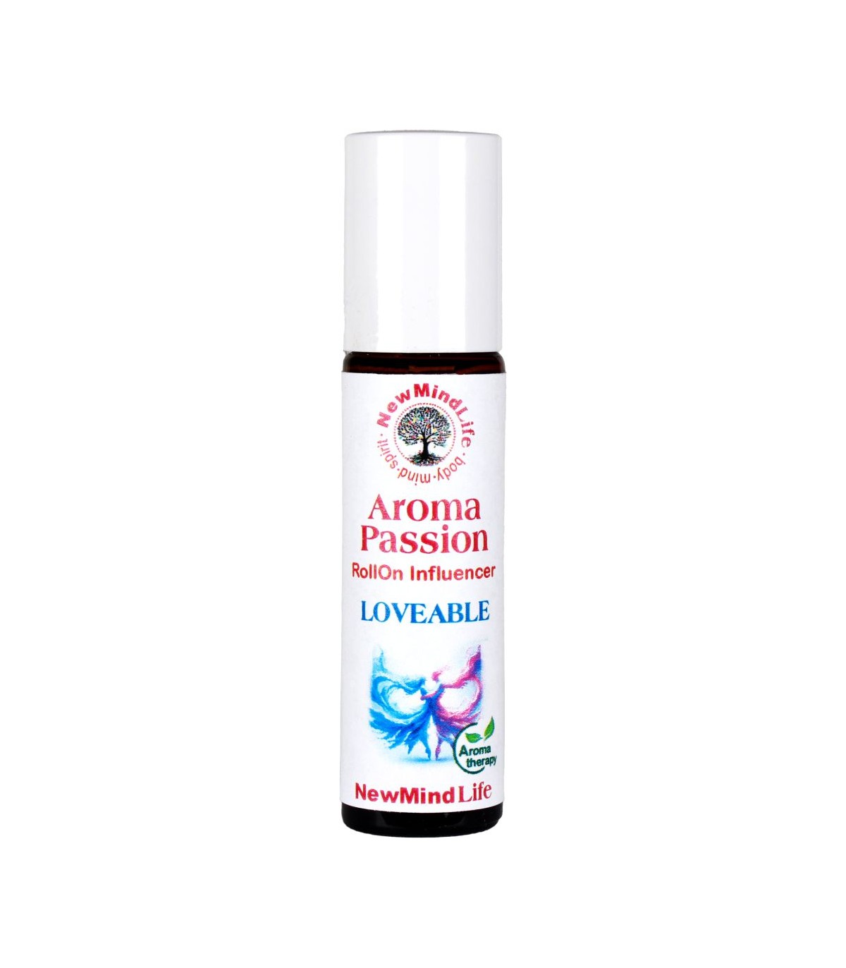 Aceite de masaje erótico Nature Body Aceite Rollon Aroma Passion Loveable 10 Ml | Sensaciones cálidas y piel sedosa