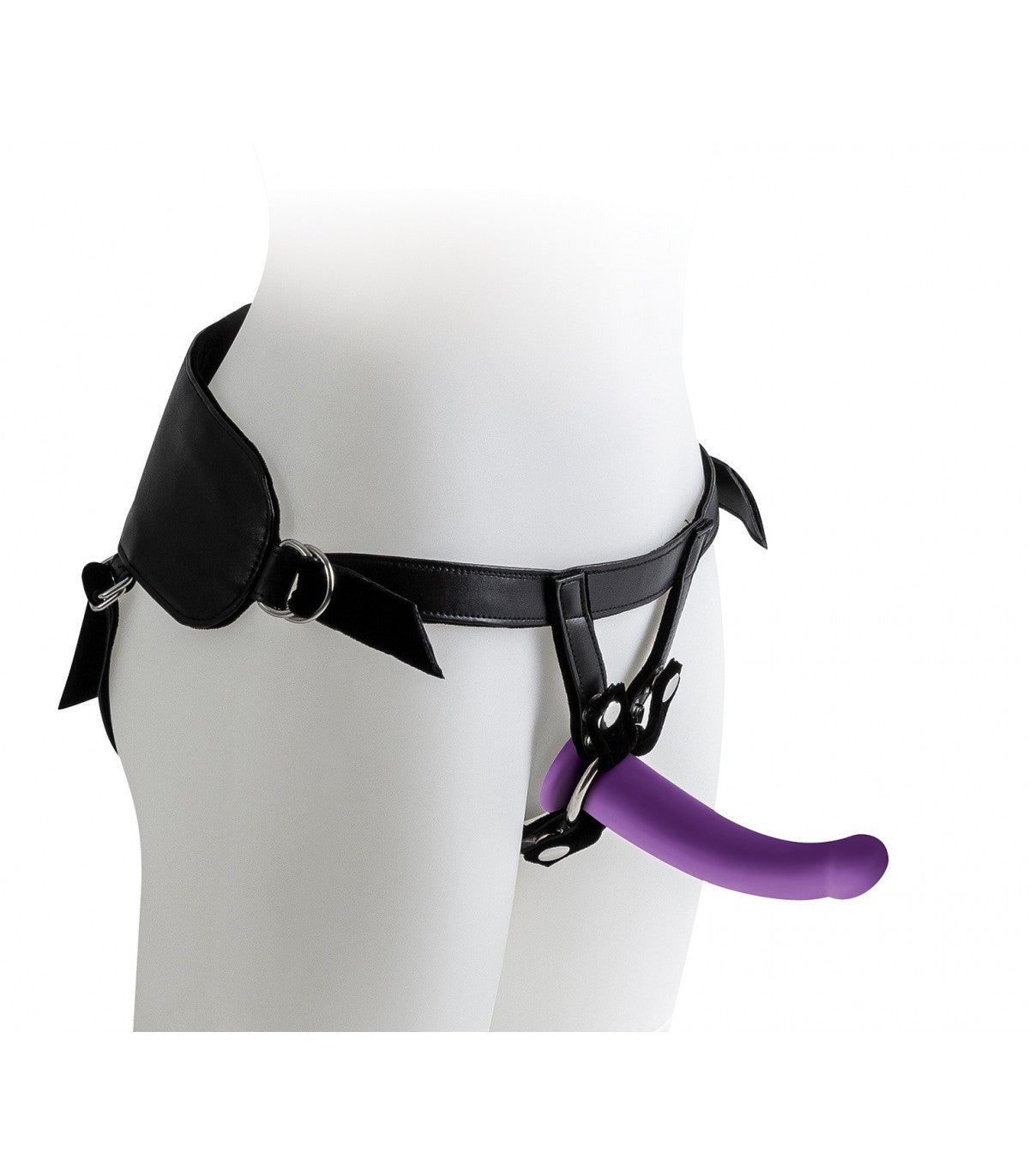 Arnés con Dildo Virgite Morado Talla M