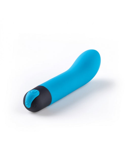 Vibrador Virgite - Vibes Bala Vibradora G-Spot V4 Azul | Potente, recargable y con múltiples ritmos