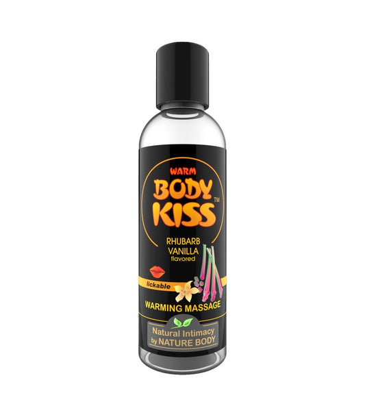 Body Kiss Calor Vainilla 100Ml Nature Body | Lubricantes de alta calidad para adultos