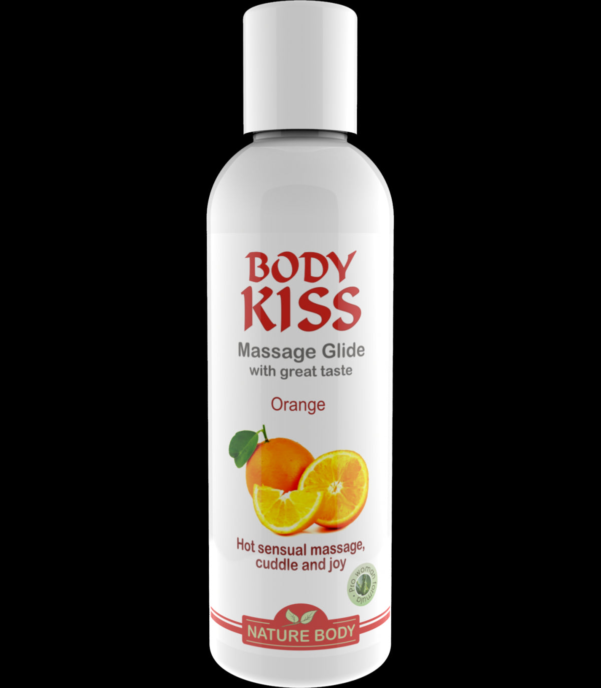 Body Kiss Naranja 100 Ml Nature Body | Lubricantes de alta calidad para adultos