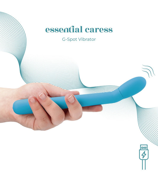 Caress G-Spot Vibrator Blue Virgite - Essentials | Vibradores Y Consoladores de alta calidad para adultos