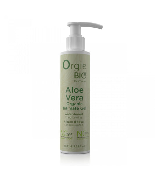 Lubricante íntimo Orgie Gel Masaje Orgánico Bio Aloe Vera 100 Ml | Hidratación y deslizamiento suave