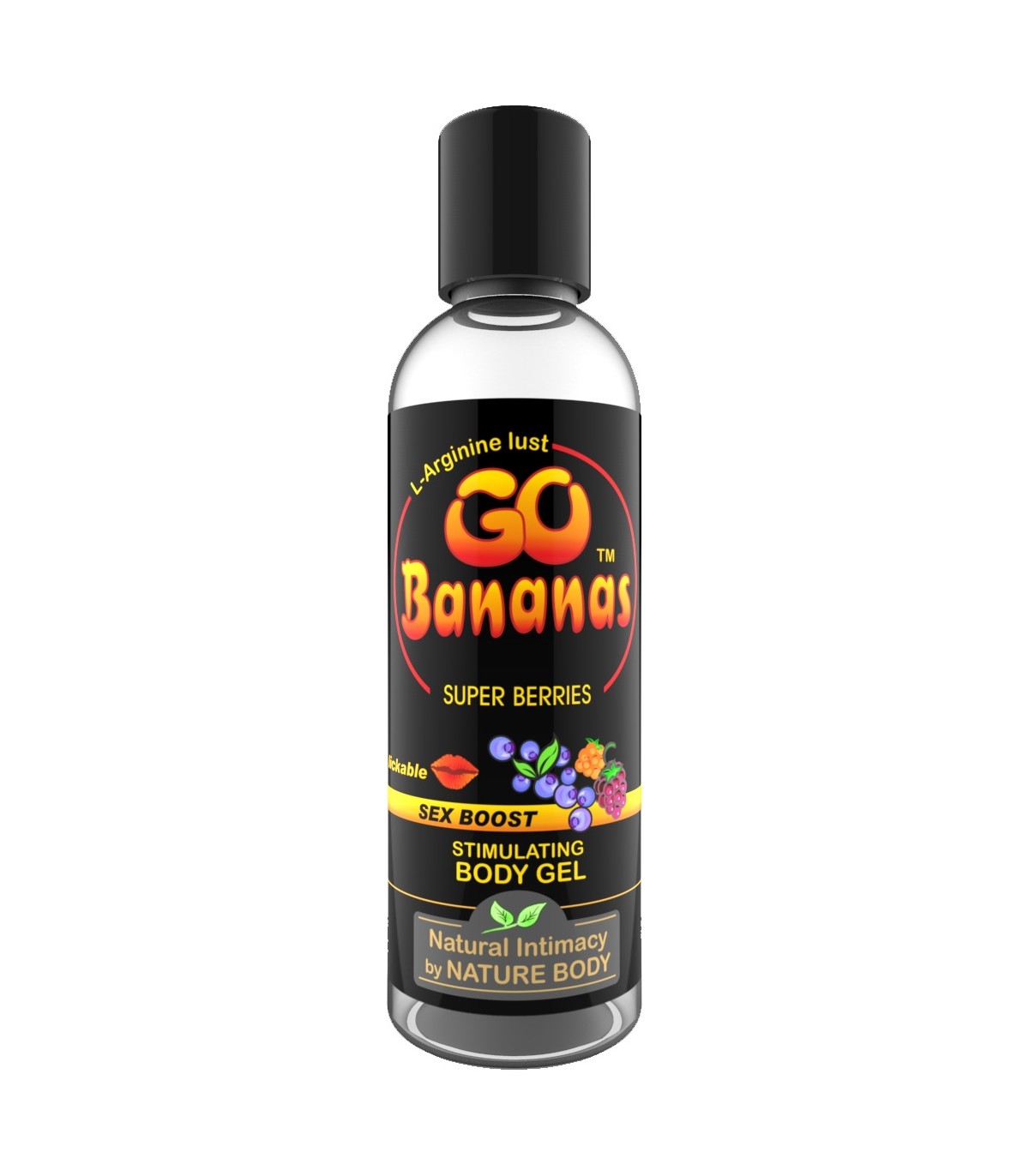 Go Bananas Super Bayas C/ Estimulante 100 Ml Nature Body | Lubricantes de alta calidad para adultos