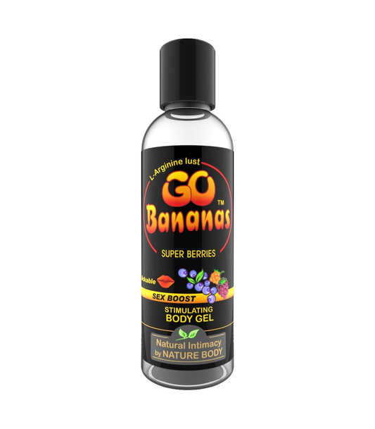 Go Bananas Super Bayas C/ Estimulante 100 Ml Nature Body | Lubricantes de alta calidad para adultos