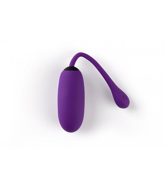 Vibrador Virgite - Eggs Huevo Vibrador G7 Recargable Morado | Potente, recargable y con múltiples ritmos