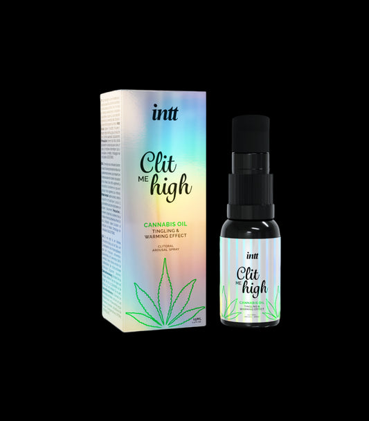 Aceite de masaje erótico Intt Intt Clit Me High Estimulante Clítoris Aceite Cannabis 15 Ml | Sensaciones cálidas y piel sedosa