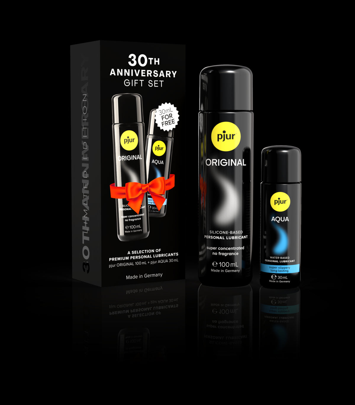 Kit erótico para parejas Pjur Kit 30 Aniversario Original 100 Ml + Aqua 30 Ml | Diversión, conexión y nuevas sensaciones