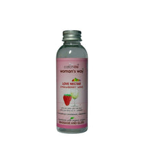 Love Nectar Fresa-Vino 75Ml Nature Body | Lubricantes de alta calidad para adultos