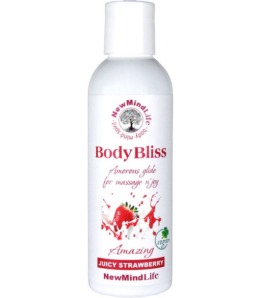 Masage Body Bliss Juicy Strawberry 100 Ml Nature Body | Lubricantes de alta calidad para adultos