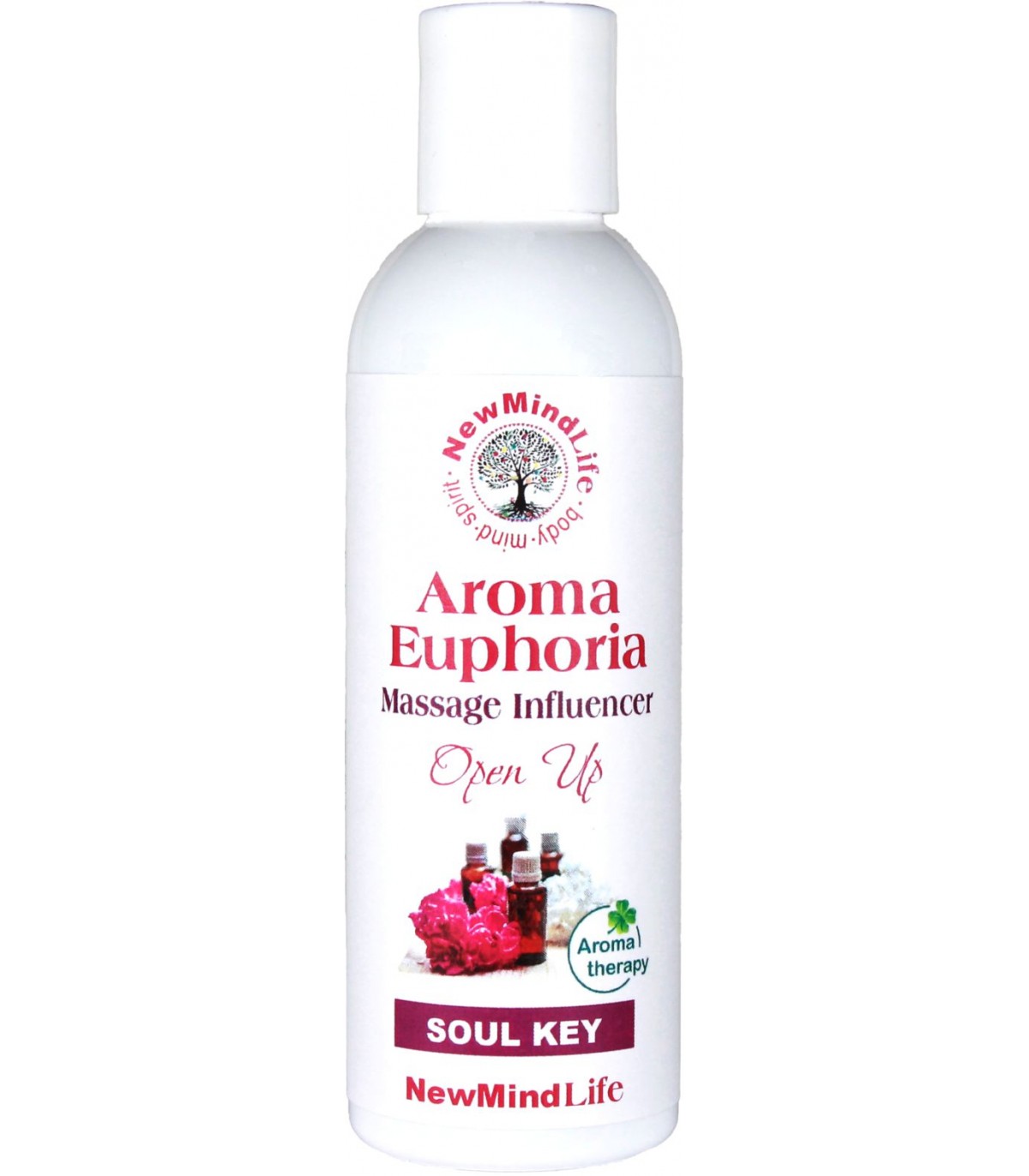 Masaje Aroma Euphoria Soul Key 100 Ml Nature Body | Lubricantes de alta calidad para adultos