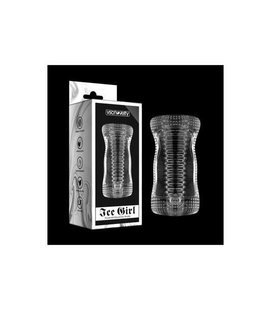 Masturbador Ice Girl Estríado Claro Vscnovelty | Otros Productos Eróticos de alta calidad para adultos
