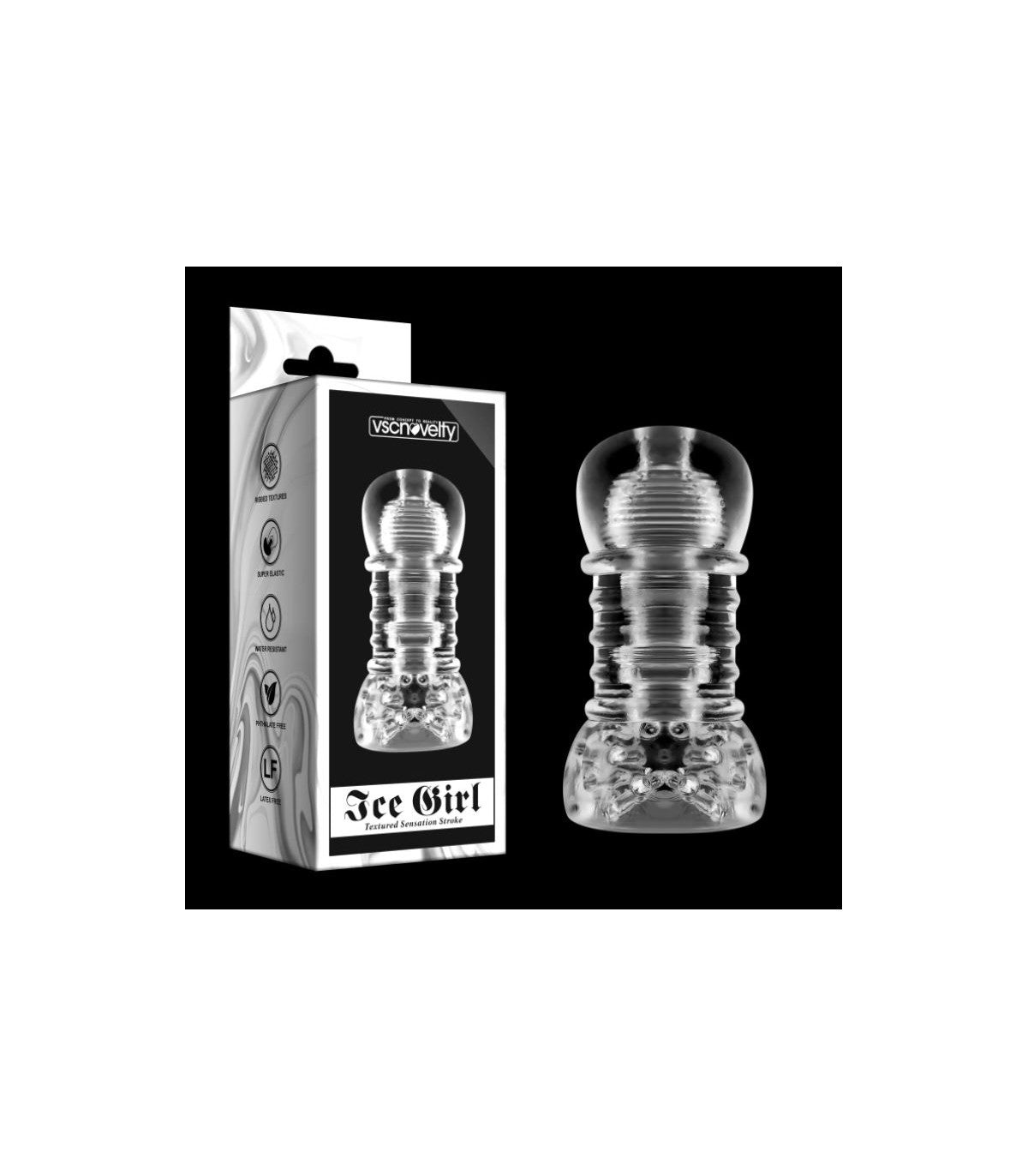 Masturbador Ice Girl Ondas Círculos Claro Vscnovelty | Otros Productos Eróticos de alta calidad para adultos