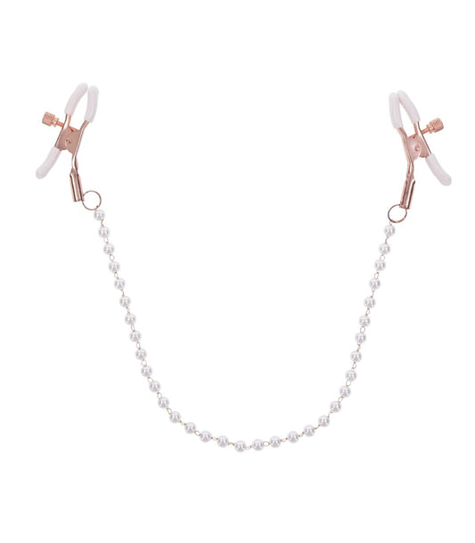 Peaches N Creame Pearl Nipple Clamps Sex & Mischief | Otros Productos Eróticos de alta calidad para adultos