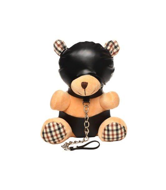Peluche Hooded Bondage Bear Xr - Masterseries | Bondage Y Fetichismo de alta calidad para adultos