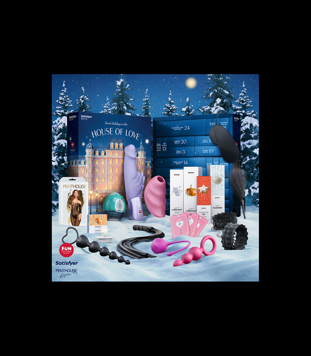 Succionador de clítoris Satisfyer Satisfyer Calendario Adviento Deluxe 2025 | Estimulación sin contacto y placer intenso