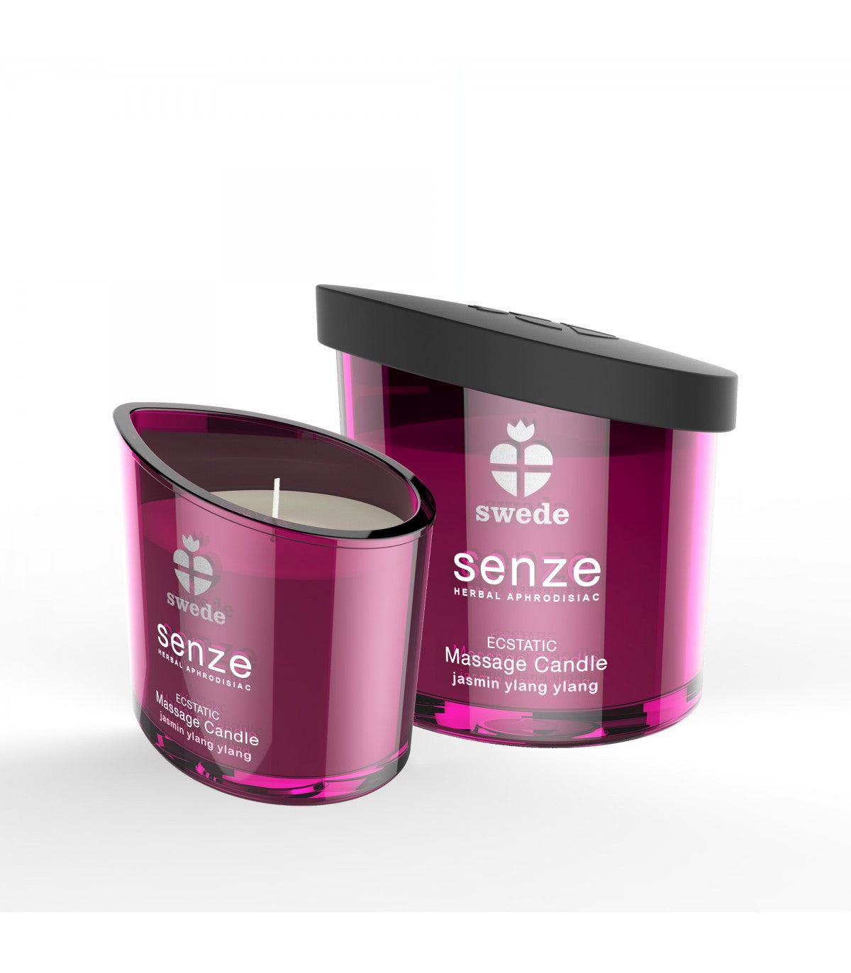 Senze Massage Candle Ecstatic - Jasmine Ylang Ylang 150 Ml Swede | Lubricantes de alta calidad para adultos