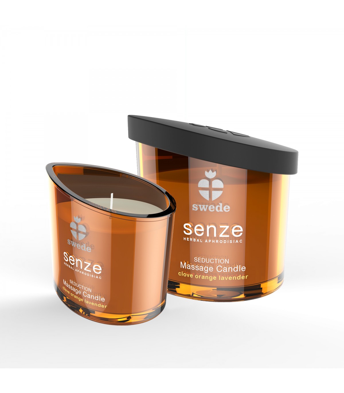 Senze Massage Candle Seduction - Clove Orange Lavender 150 Ml Swede | Lubricantes de alta calidad para adultos