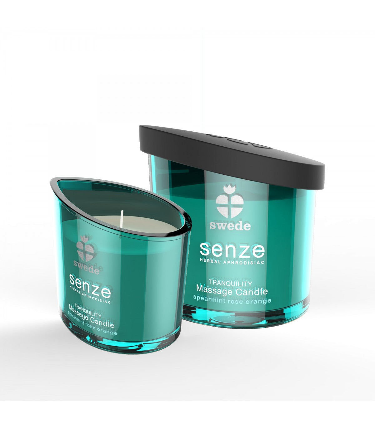 Senze Massage Candle Tranquility - Spearmint Rose Orange 150 Ml Swede | Lubricantes de alta calidad para adultos