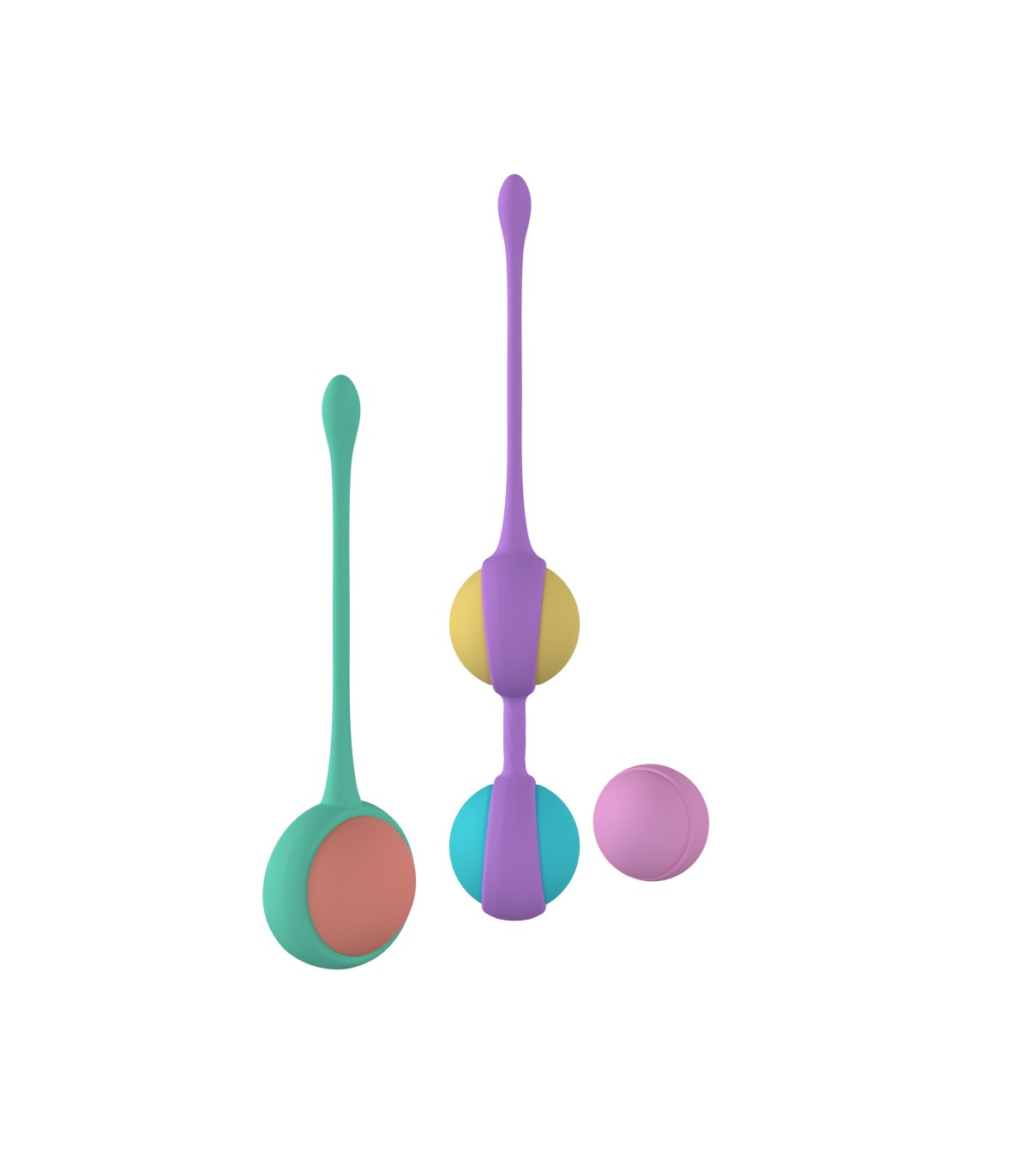 Set Bolas Chinas Boly Silicona Party Color Toys | Vibradores Y Consoladores de alta calidad para adultos