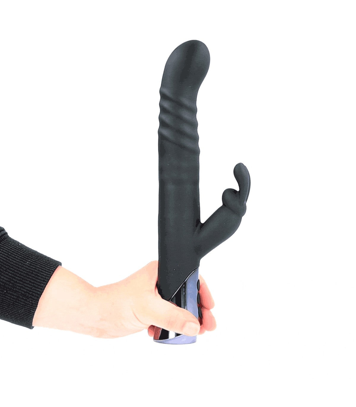 Silver Fox Rechargeable Thrusting And Rotating Rabbit Vibrator Virgite - Rabbit Passion | Otros Productos Eróticos de alta calidad para adultos