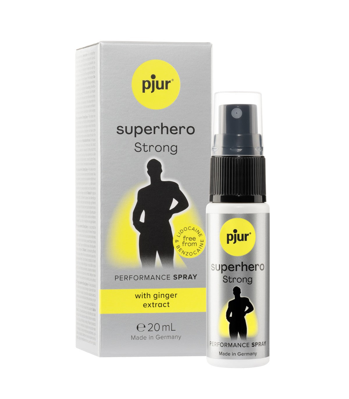 Superhero Strong Spray 20Ml Pjur | Lubricantes de alta calidad para adultos