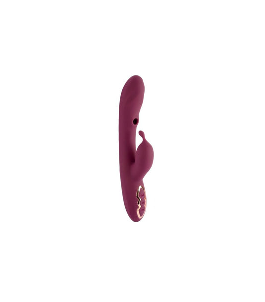 Vibrador Vscnovelty Vibrador C/ Succión Greedy Girl Burdeos | Potente, recargable y con múltiples ritmos