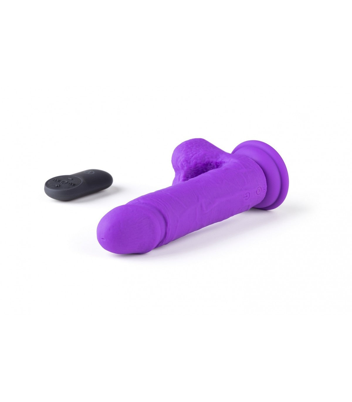 Vibrador Realístico R16 16cm con Mando — Outlet Morado
