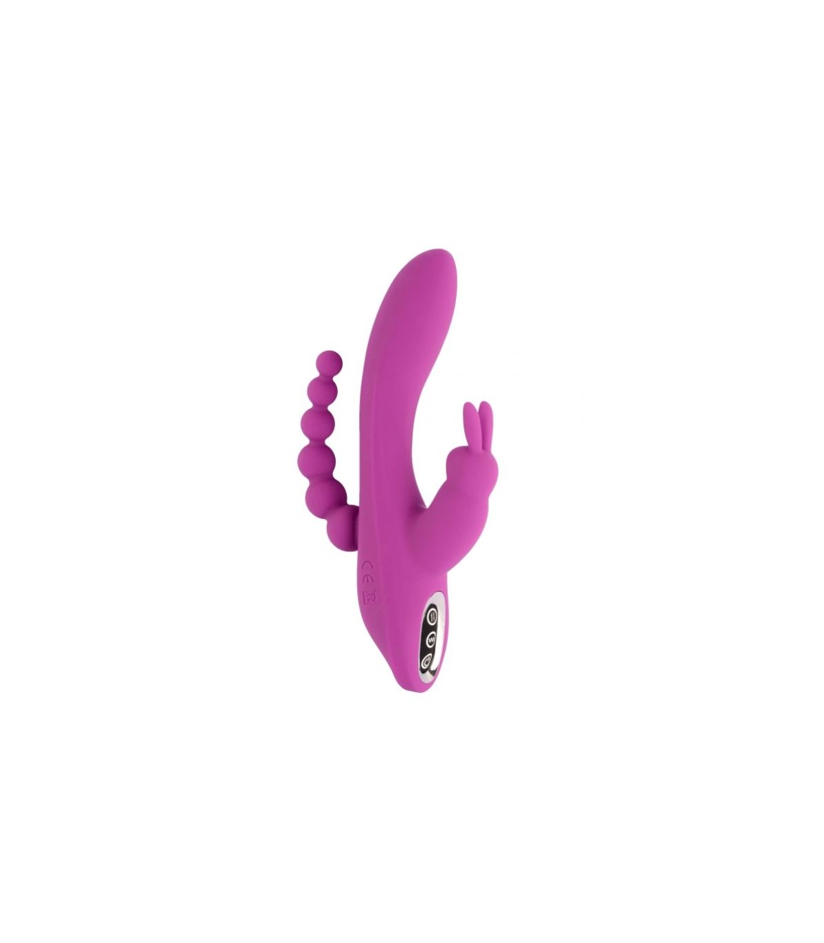 Vibrador Vscnovelty Vibrador Triple Pleasure Morado | Potente, recargable y con múltiples ritmos
